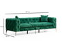 Atelier Del Sofa Como - Sofá de 3 plazas Verde